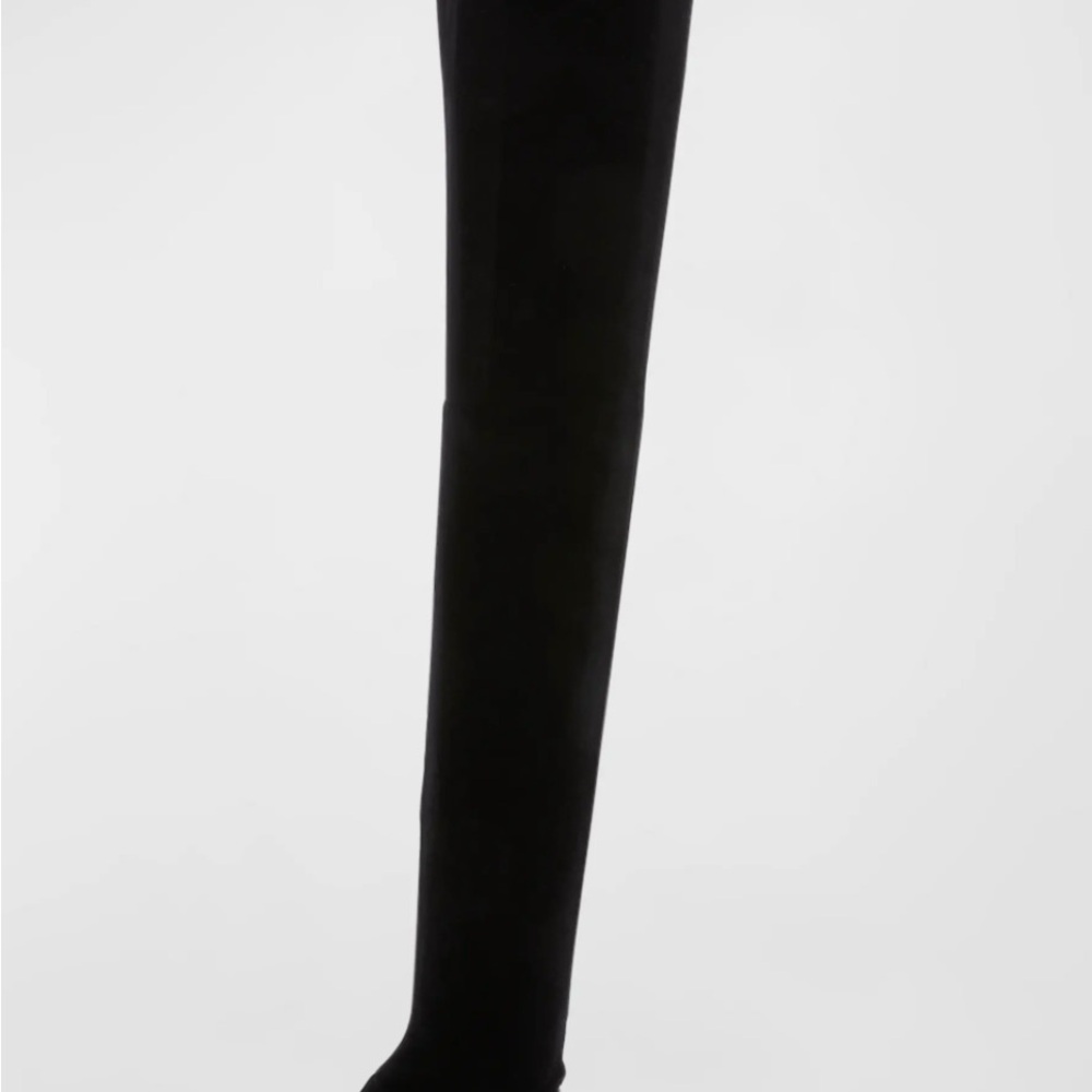 Saint Laurent Black Over the Knee Boots